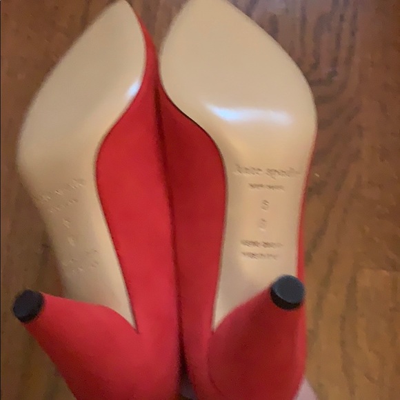 Kate spade red heels size 6 - Picture 2 of 3